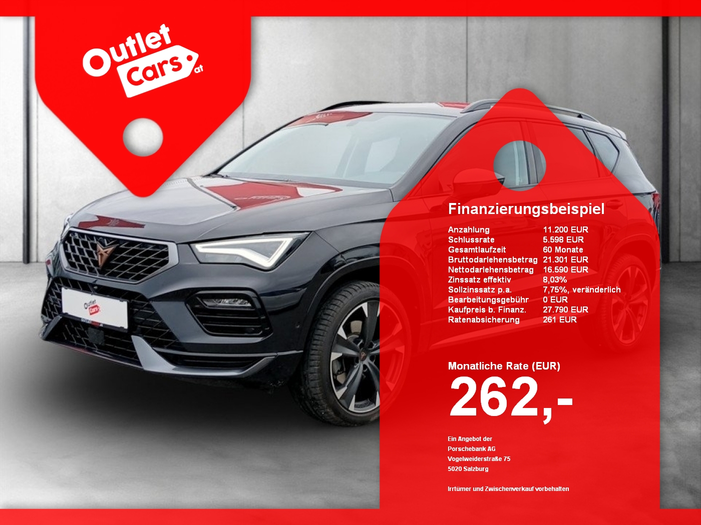 Bild eines Cupra Ateca 1.5 TSI DSG