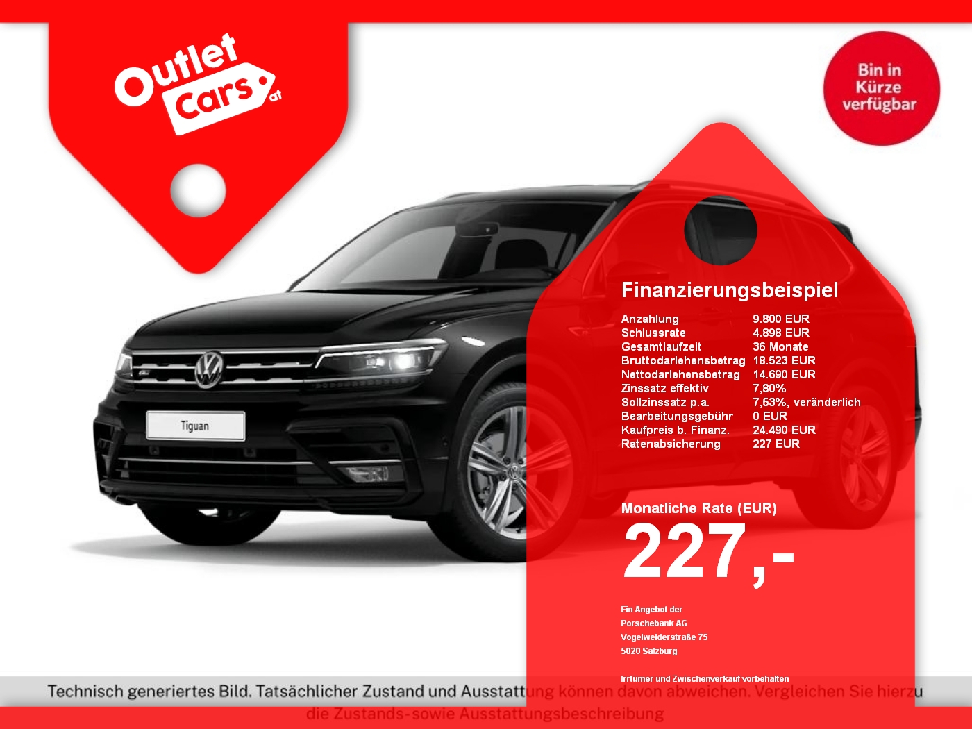 Bild eines VW Tiguan Allspace 1.5 TSI ACT Highline