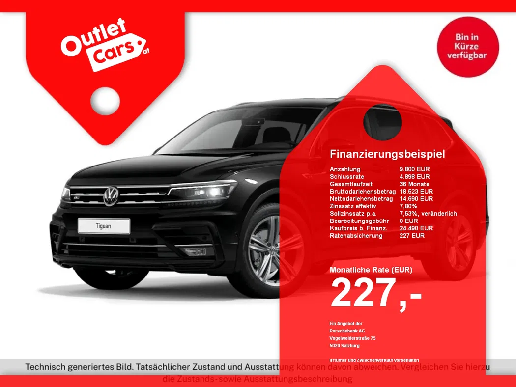 Bild eines VW Tiguan Allspace 1.5 TSI ACT Highline