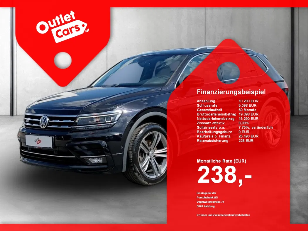 Bild eines VW Tiguan Allspace 1.5 TSI DSG HL