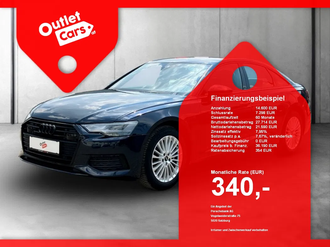 Bild eines Audi A6 40 2.0 TDI design