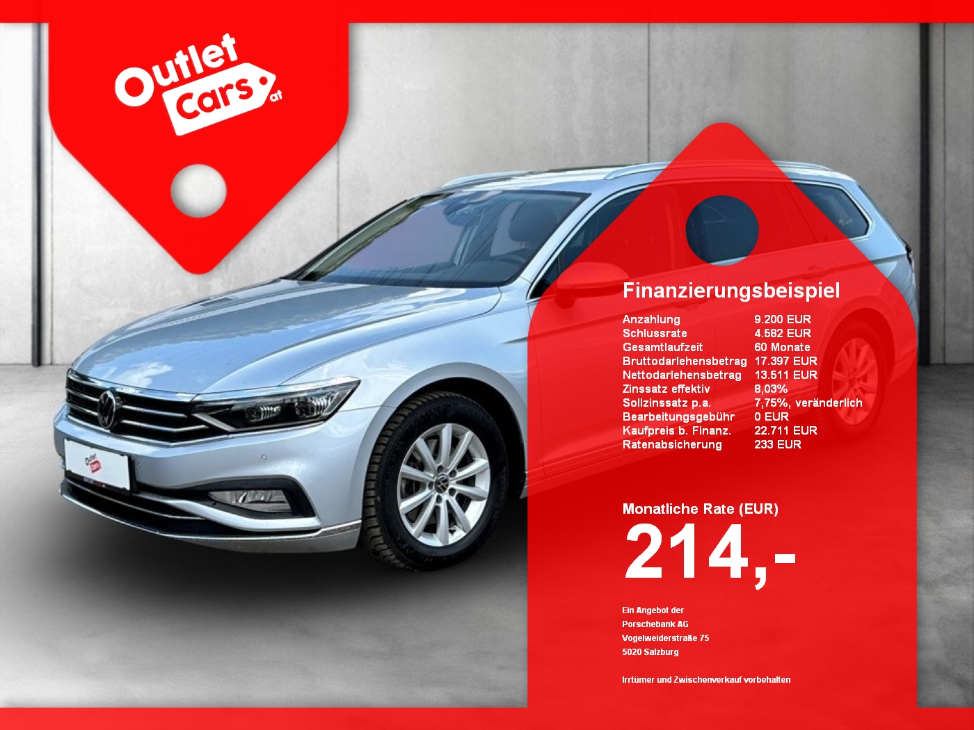 Bild eines VW Passat Variant 2.0 TDI BMT Elegance