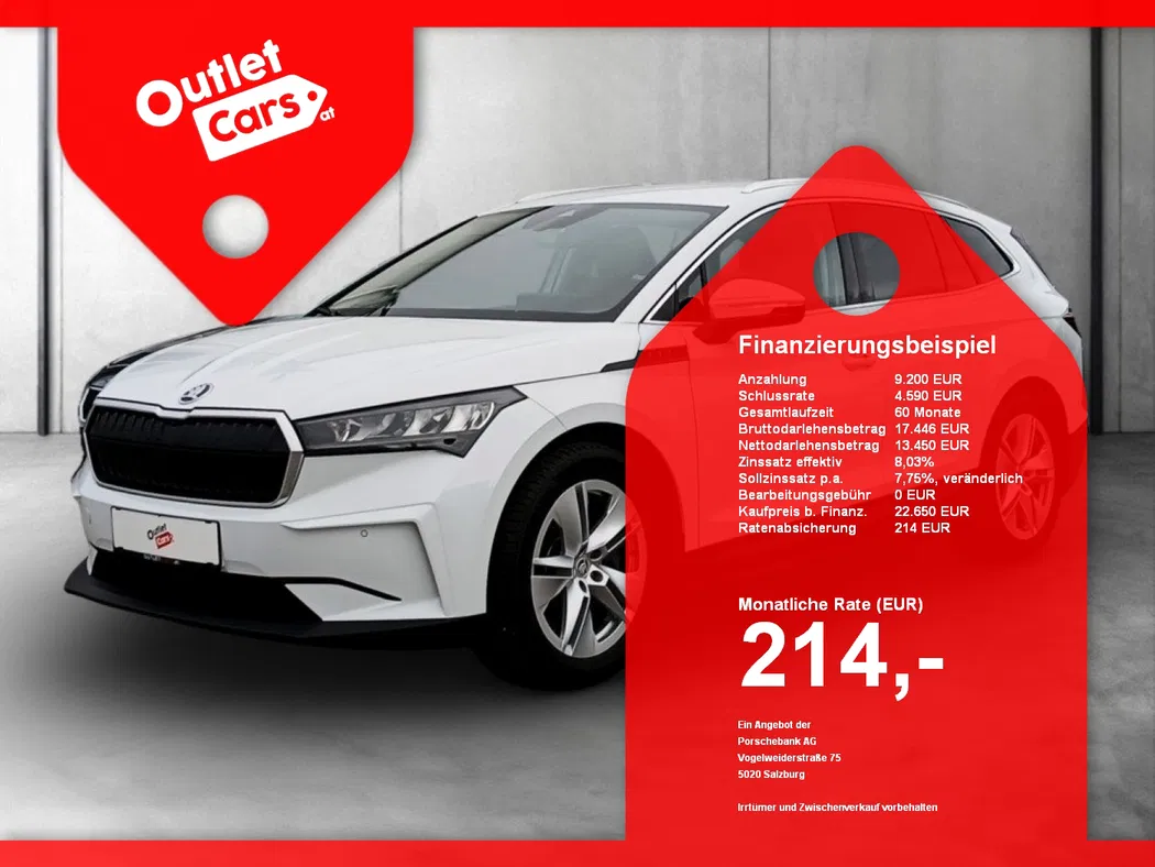 Bild eines Skoda Enyaq iV 80