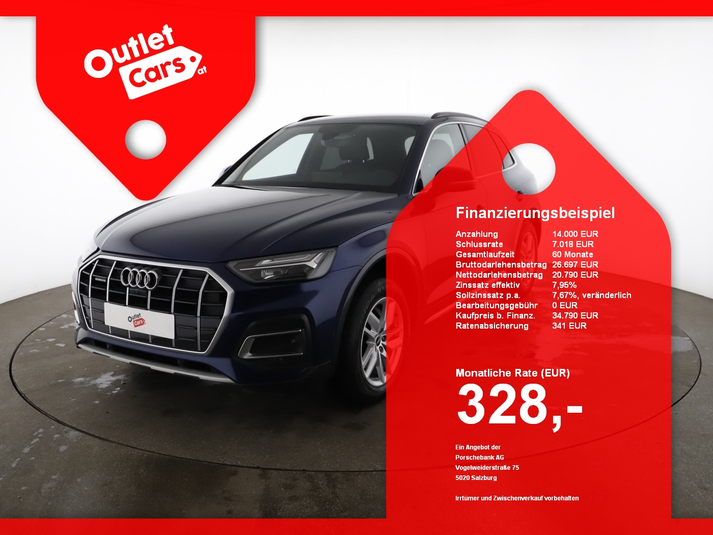 Bild eines Audi Q5 40 2.0 TDI quattro advanced