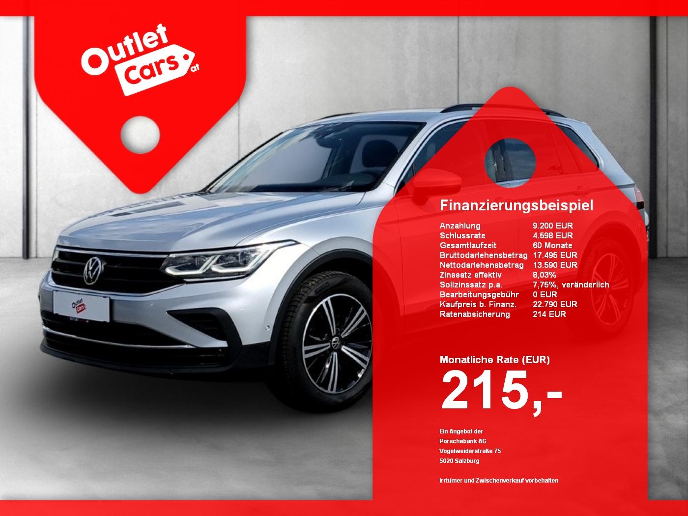 Bild eines VW Tiguan 1.5 TSI DSG Life