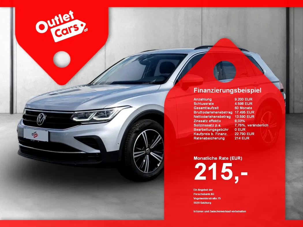 Bild eines VW Tiguan 1.5 TSI DSG Life