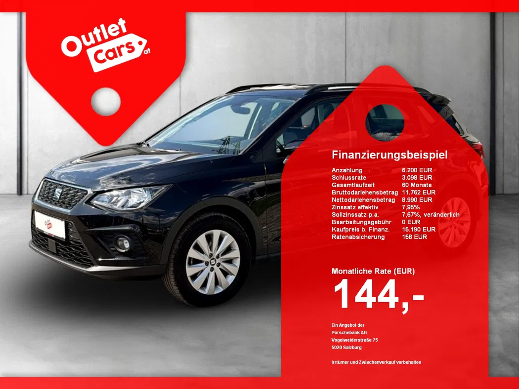 Bild eines Seat Arona 1.6 TDI