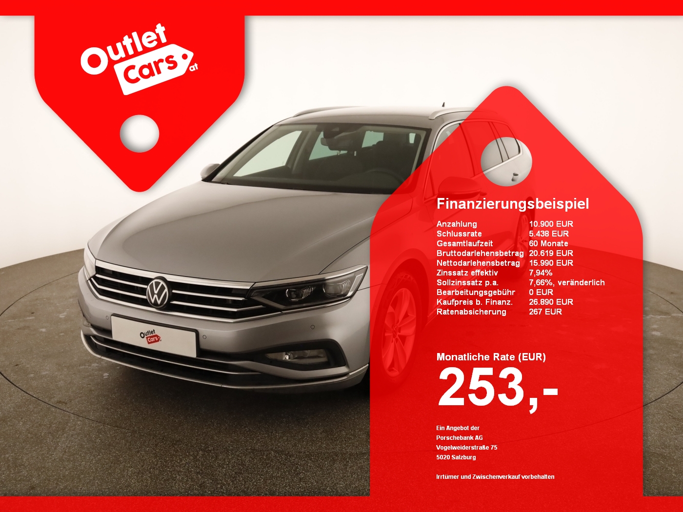 Bild eines VW Passat Variant 2.0 TDI BMT Elegance