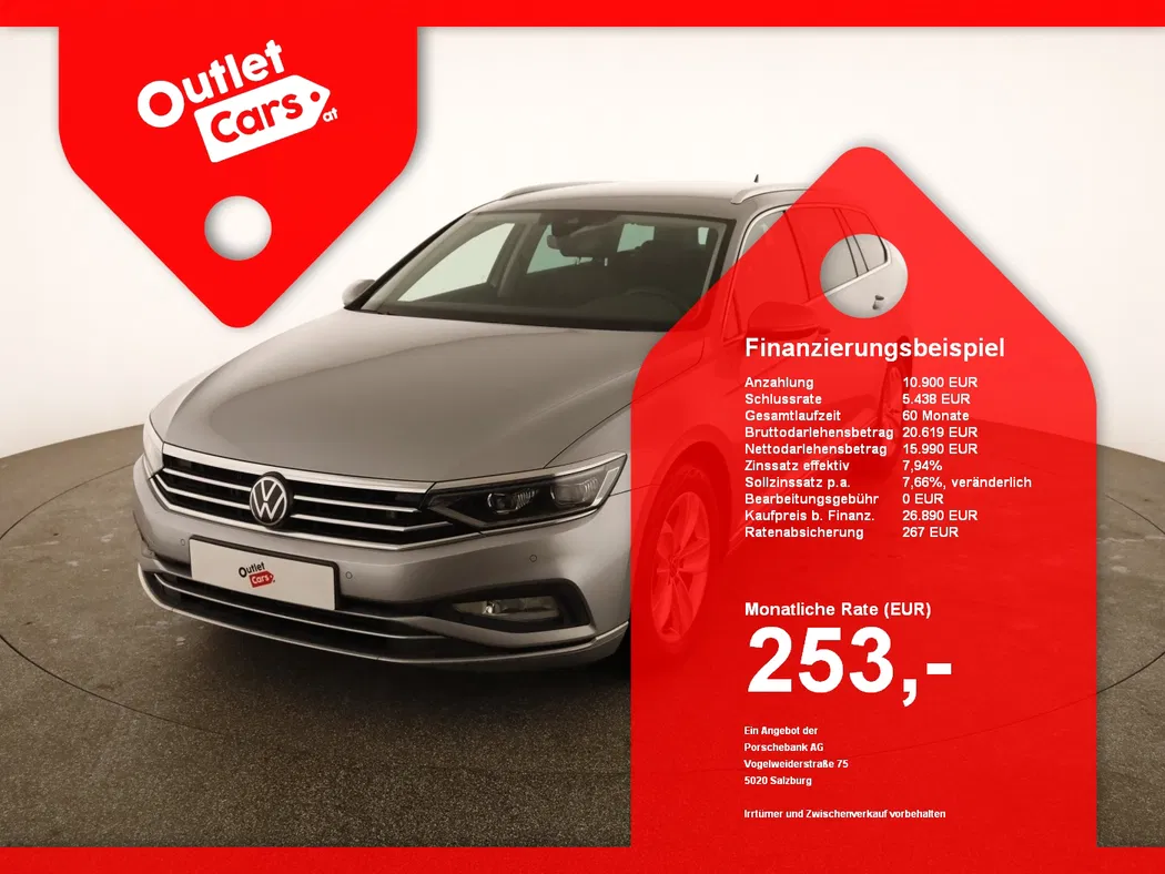 Bild eines VW Passat Variant 2.0 TDI BMT Elegance