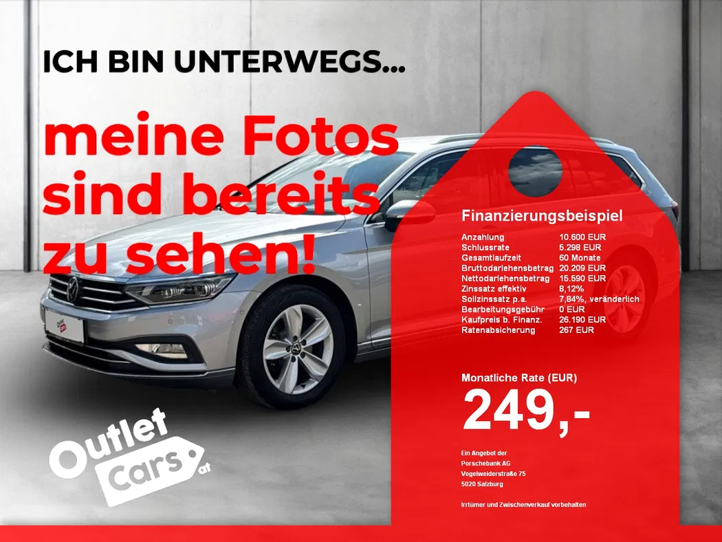 Bild eines VW Passat Variant 2.0 TDI