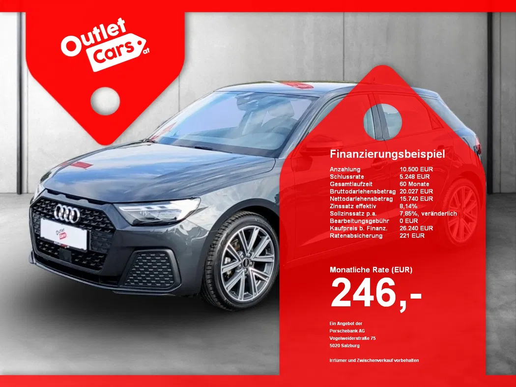 Bild eines Audi A1 Sportback 30 TFSI