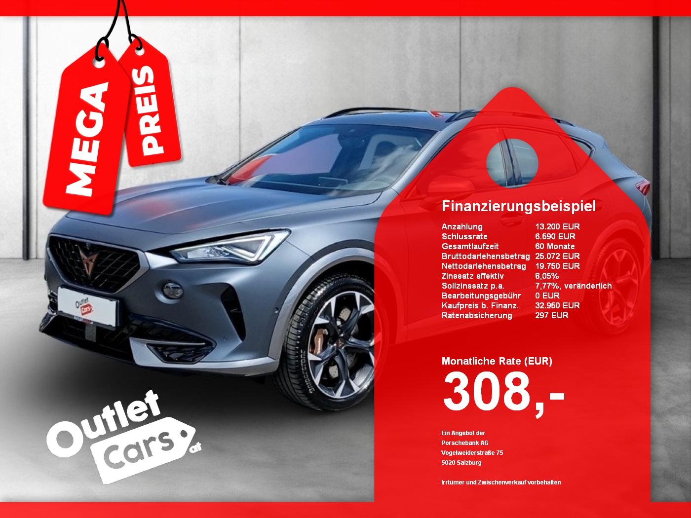 Bild eines Cupra Formentor 2.0 TSI 4Drive VZ