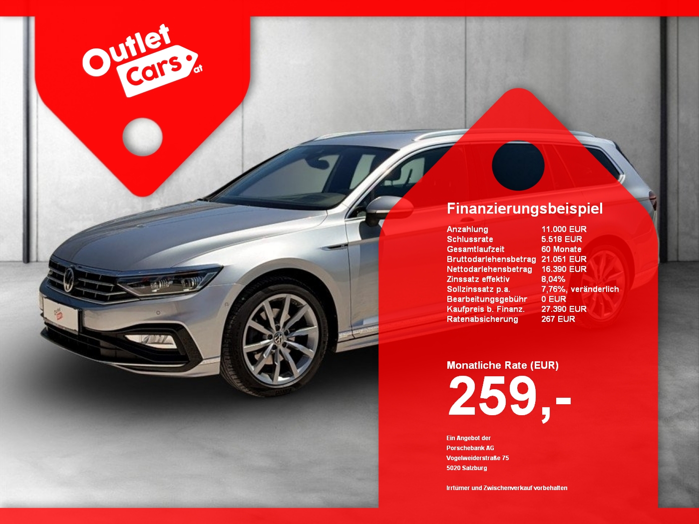 Bild eines VW Passat Variant 2.0TDI