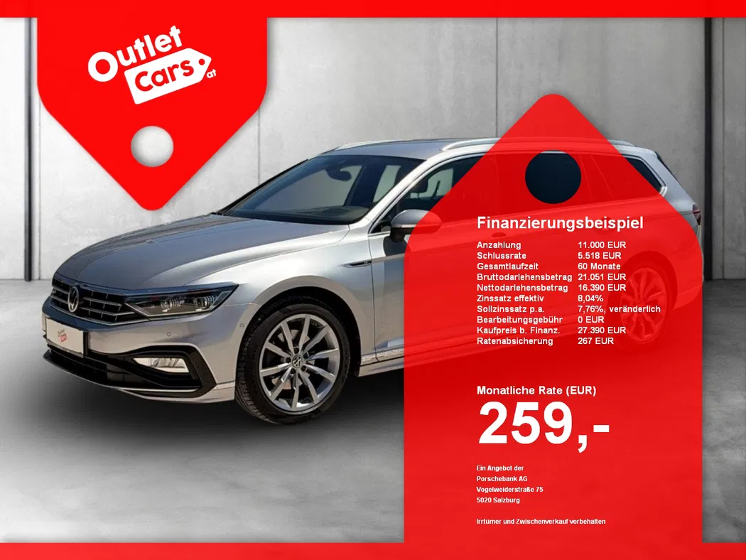 Bild eines VW Passat Variant 2.0TDI