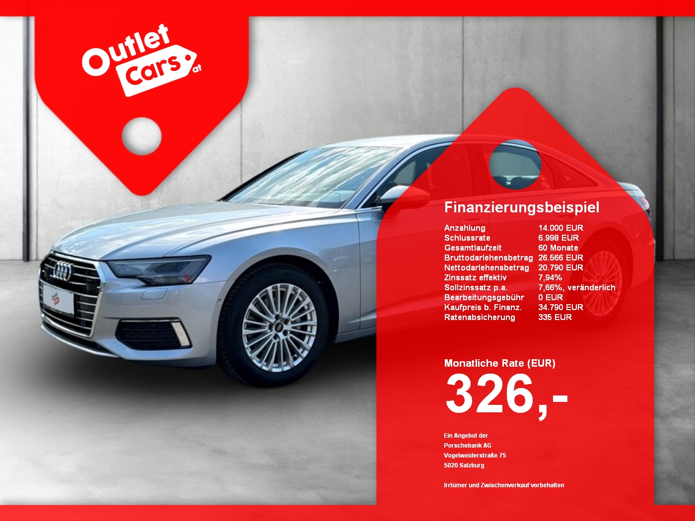 Bild eines Audi A6 Limousine 40 TDI