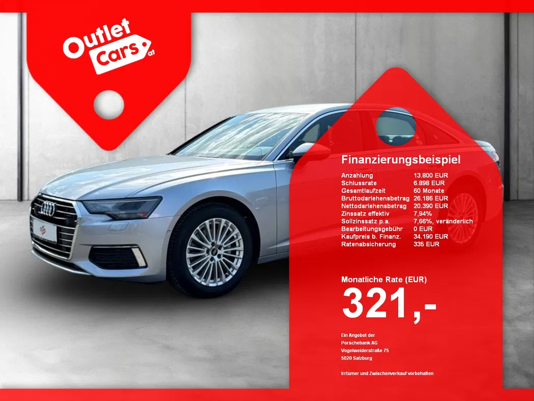 Bild eines Audi A6 Limousine 40 TDI