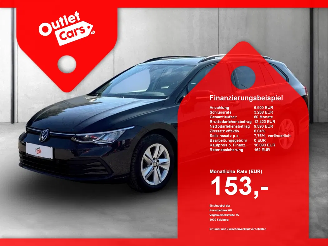 Bild eines VW Golf VIII Variant 2.0 TDI Life