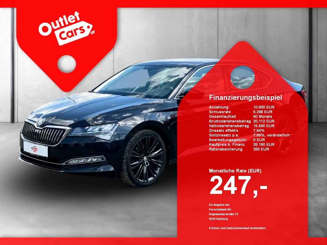Bild eines Skoda Superb 2.0 TDI 4x4