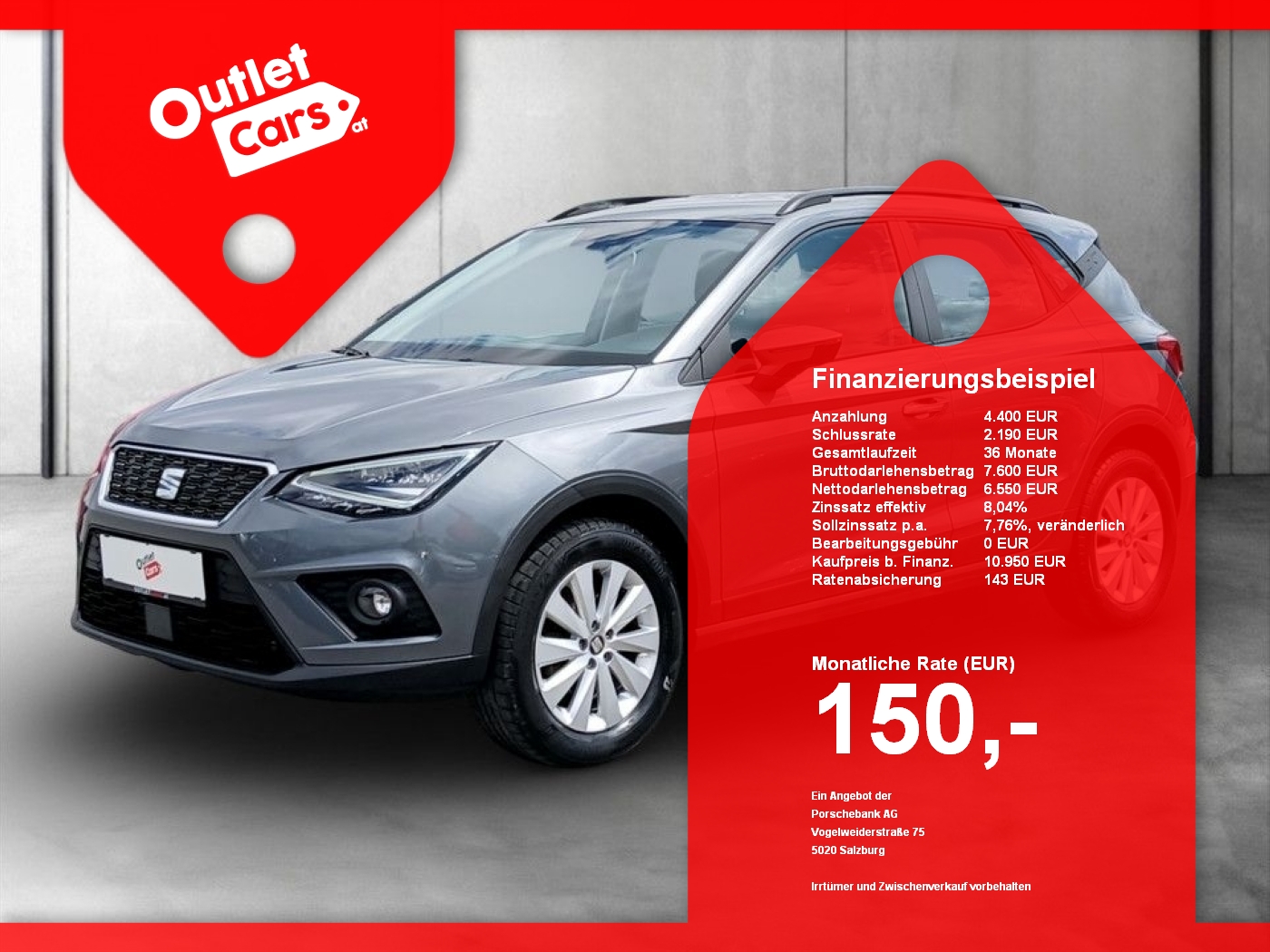 Bild eines Seat Arona 1.0 TSI Style