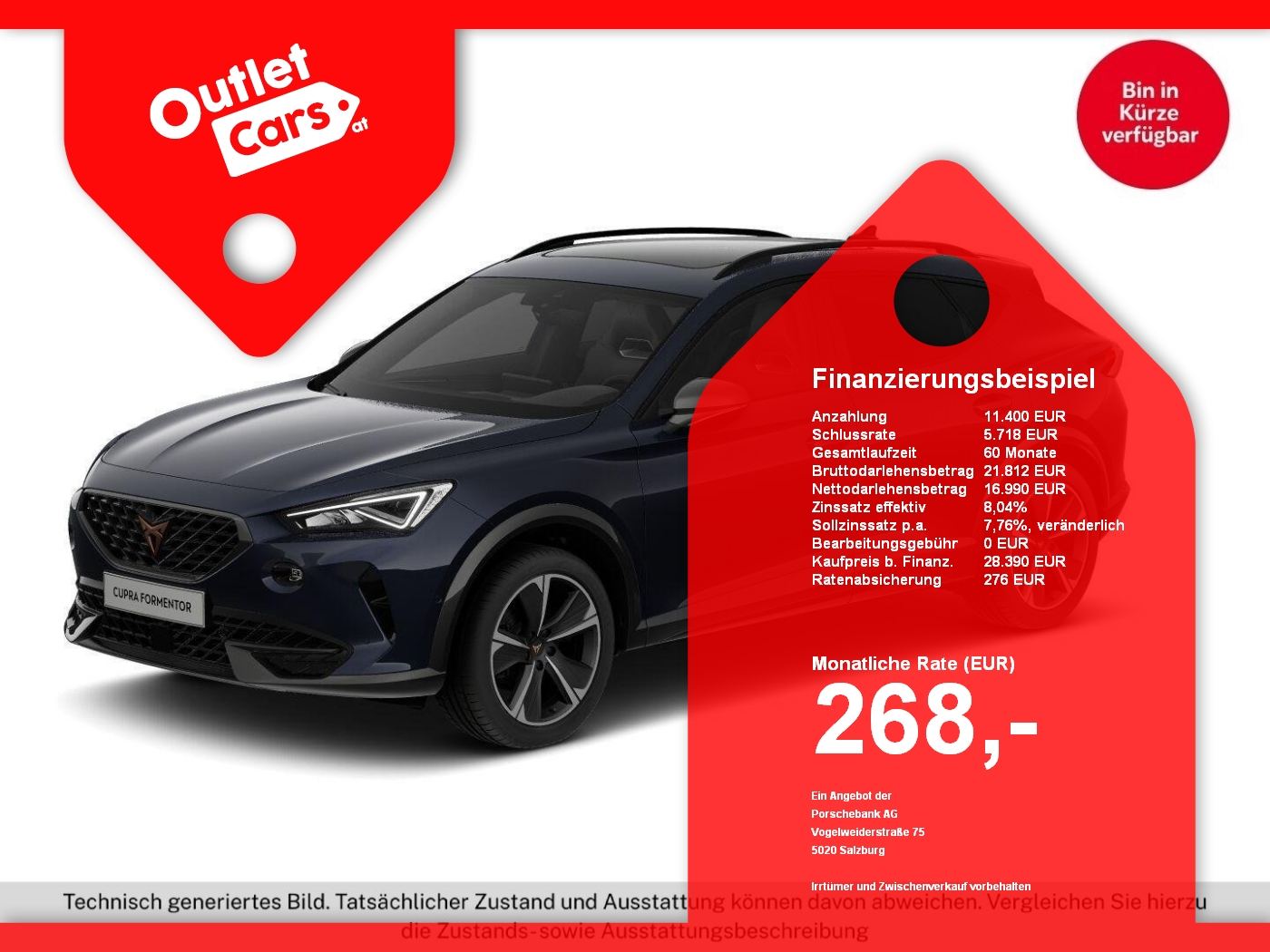 Bild eines Cupra Formentor 2.0TDI 4Drive