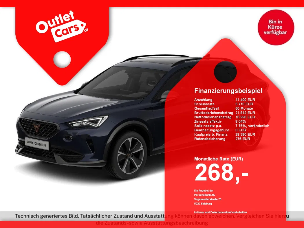 Bild eines Cupra Formentor 2.0TDI 4Drive
