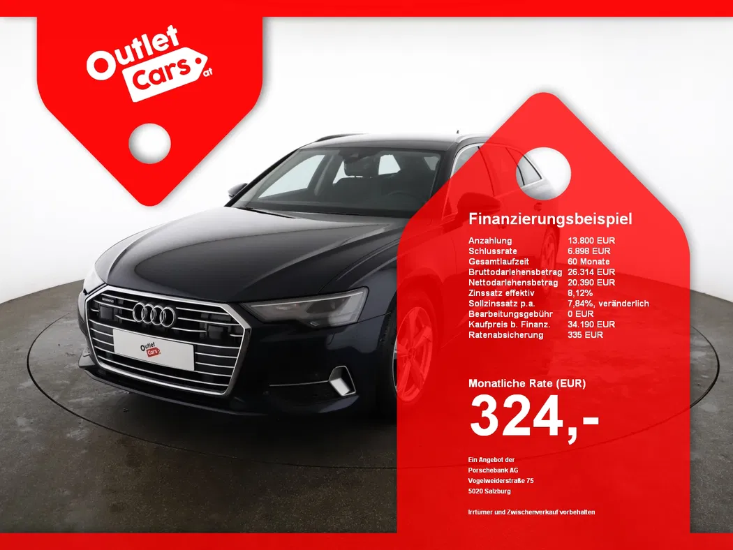 Bild eines Audi A6 Avant 45 3.0 TDI quattro sport