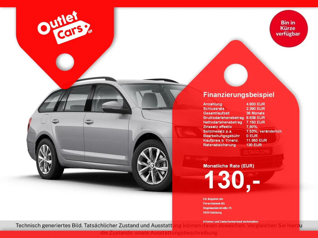 Bild eines Skoda Octavia Combi 1.6 TDI 4x4 Ambition