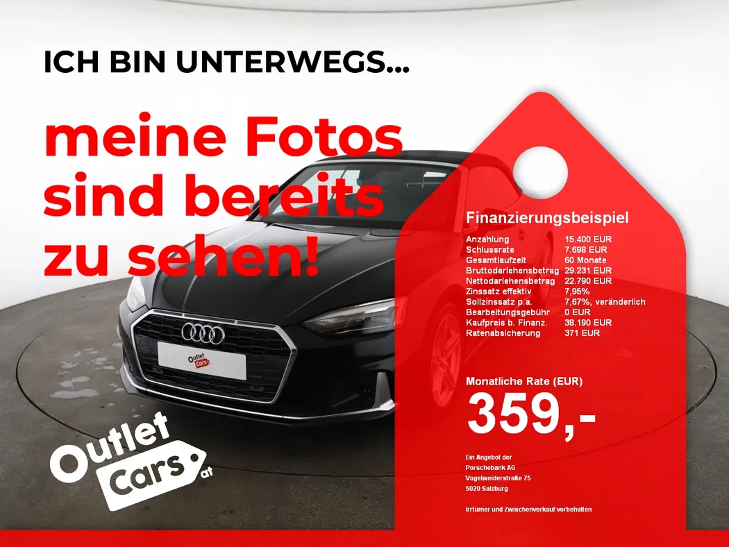 Bild eines Audi A5 Cabriolet 40 2.0 TFSI MHEV advanced