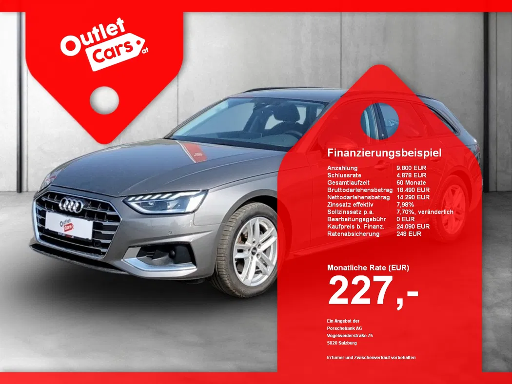 Bild eines Audi A4 Avant 30 TDI AUT advanced