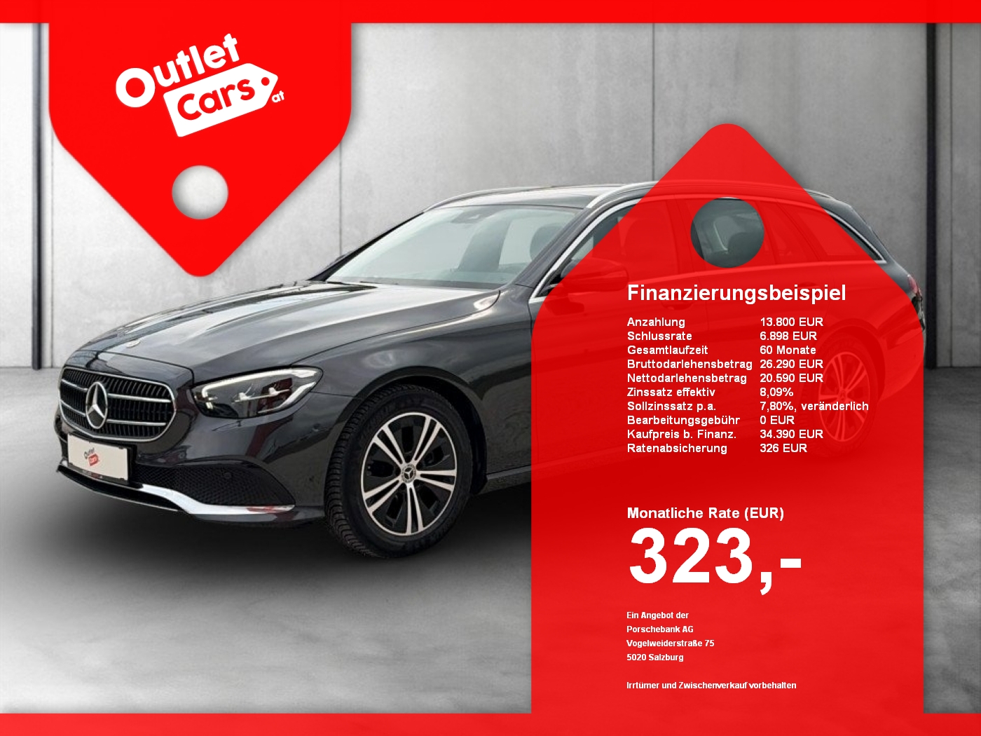 Bild eines Mercedes-Benz E 200 d Avantgarde