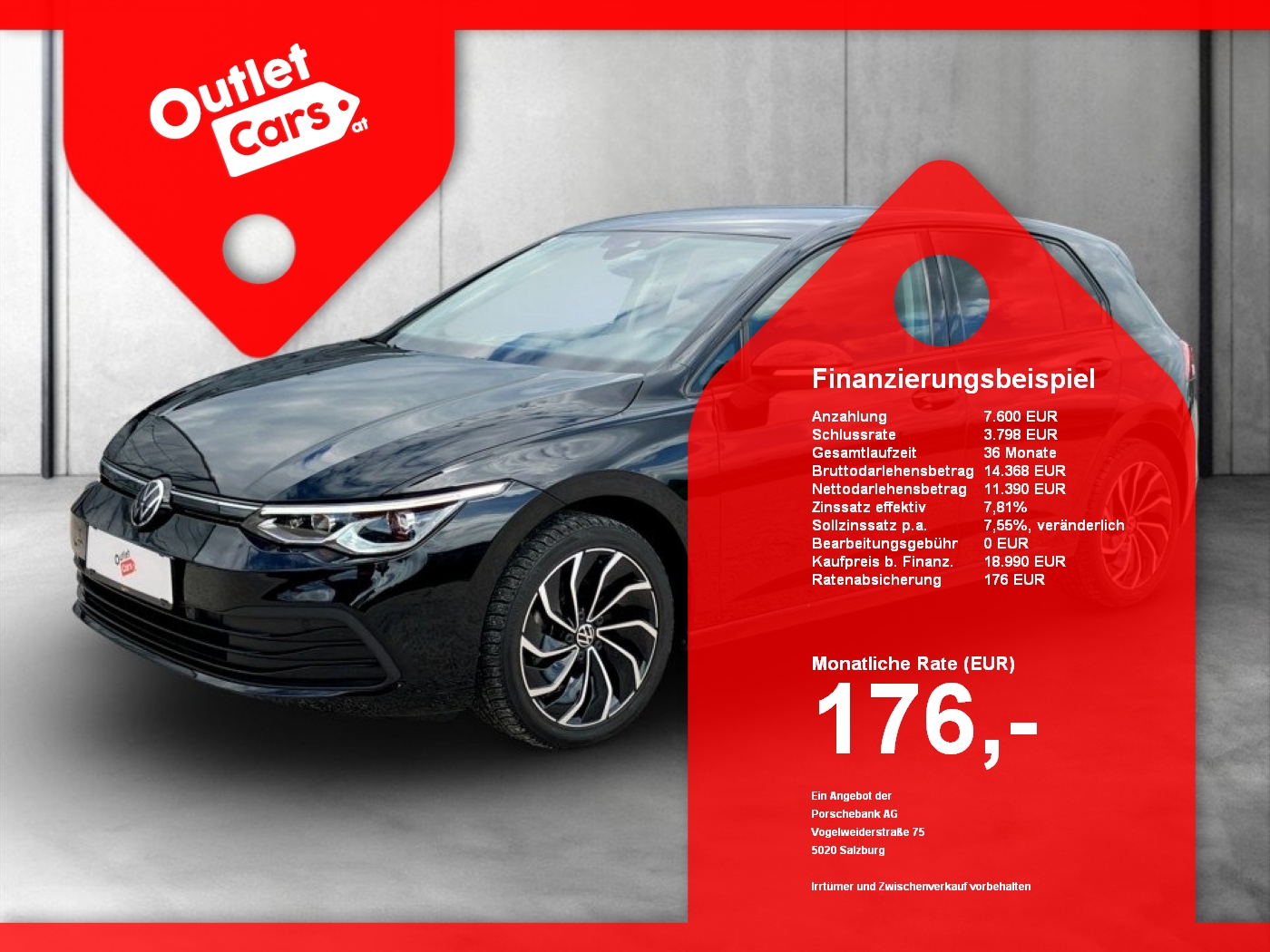 Bild eines VW Golf