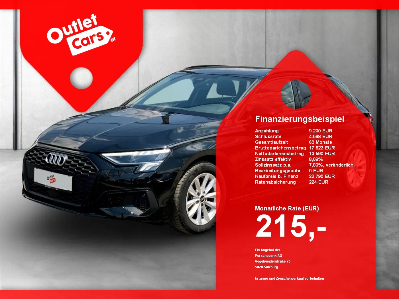 Audi A3 Sportback 30 2.0 TDI | Bild 1 von 15