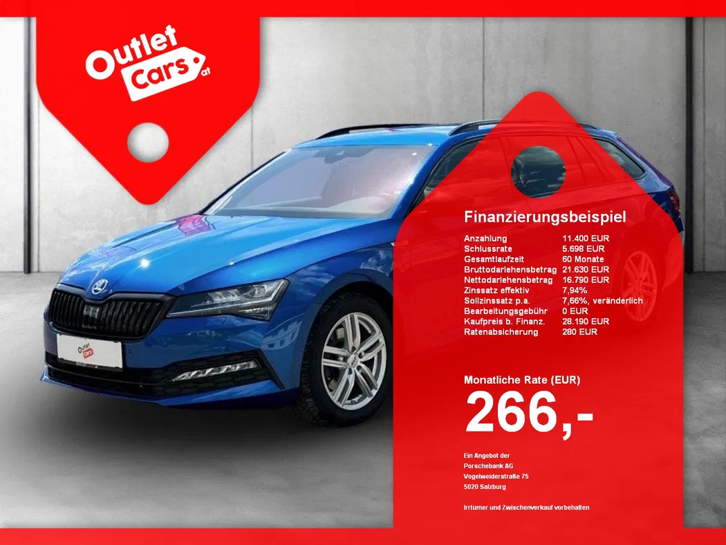 Bild eines Skoda Superb Combi 2.0 TDI 4x4
