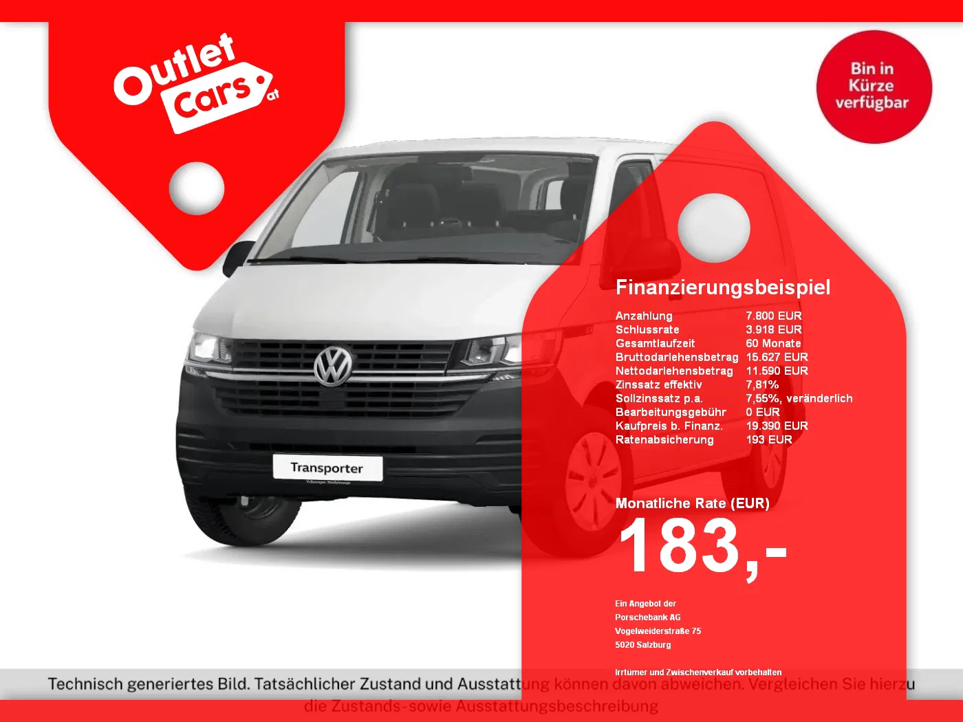 VW T6.1 Transporter 2.0 TDI Kasten FWD | Bild 1 von 5