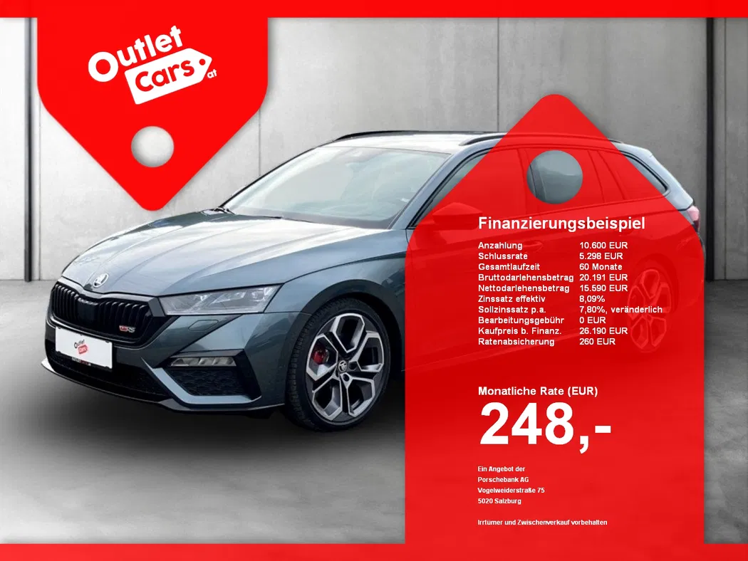 Bild eines Skoda Octavia Combi 2.0 TDI RS
