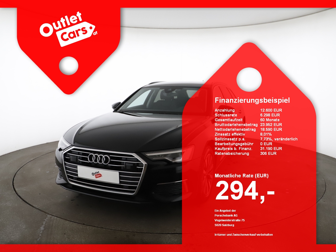 Bild eines Audi A6 Avant 40 2.0 TDI design