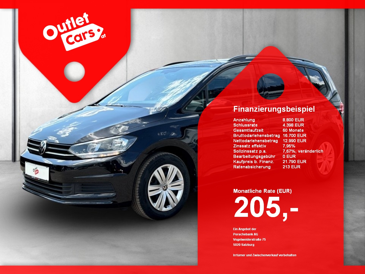 Bild eines VW Touran 2.0 TDI BMT