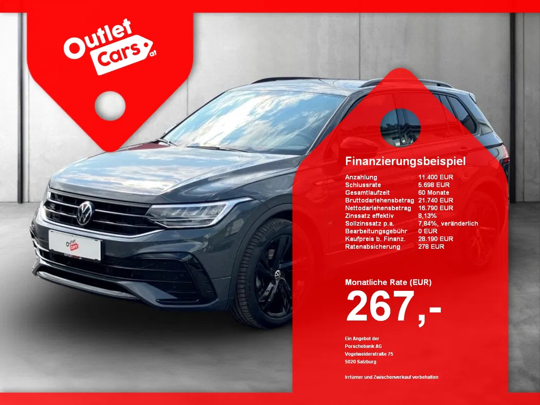 Bild eines VW Tiguan 2.0 TDI BMT R-Line