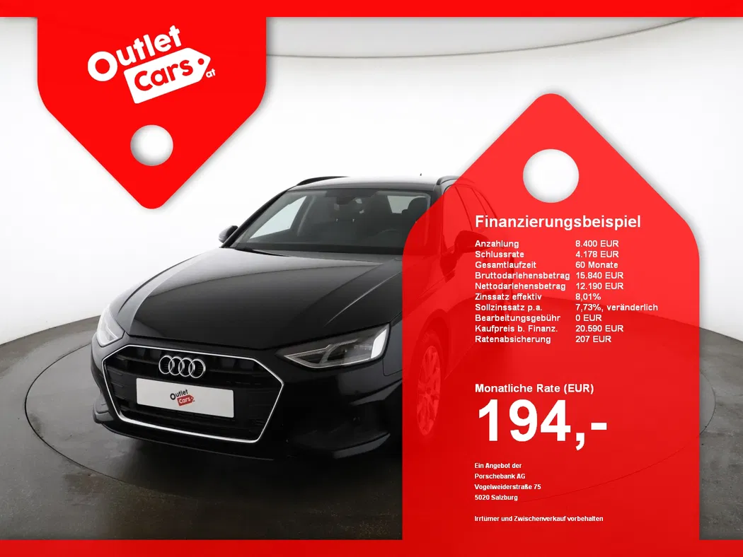 Bild eines Audi A4 Avant 35 2.0 TFSI