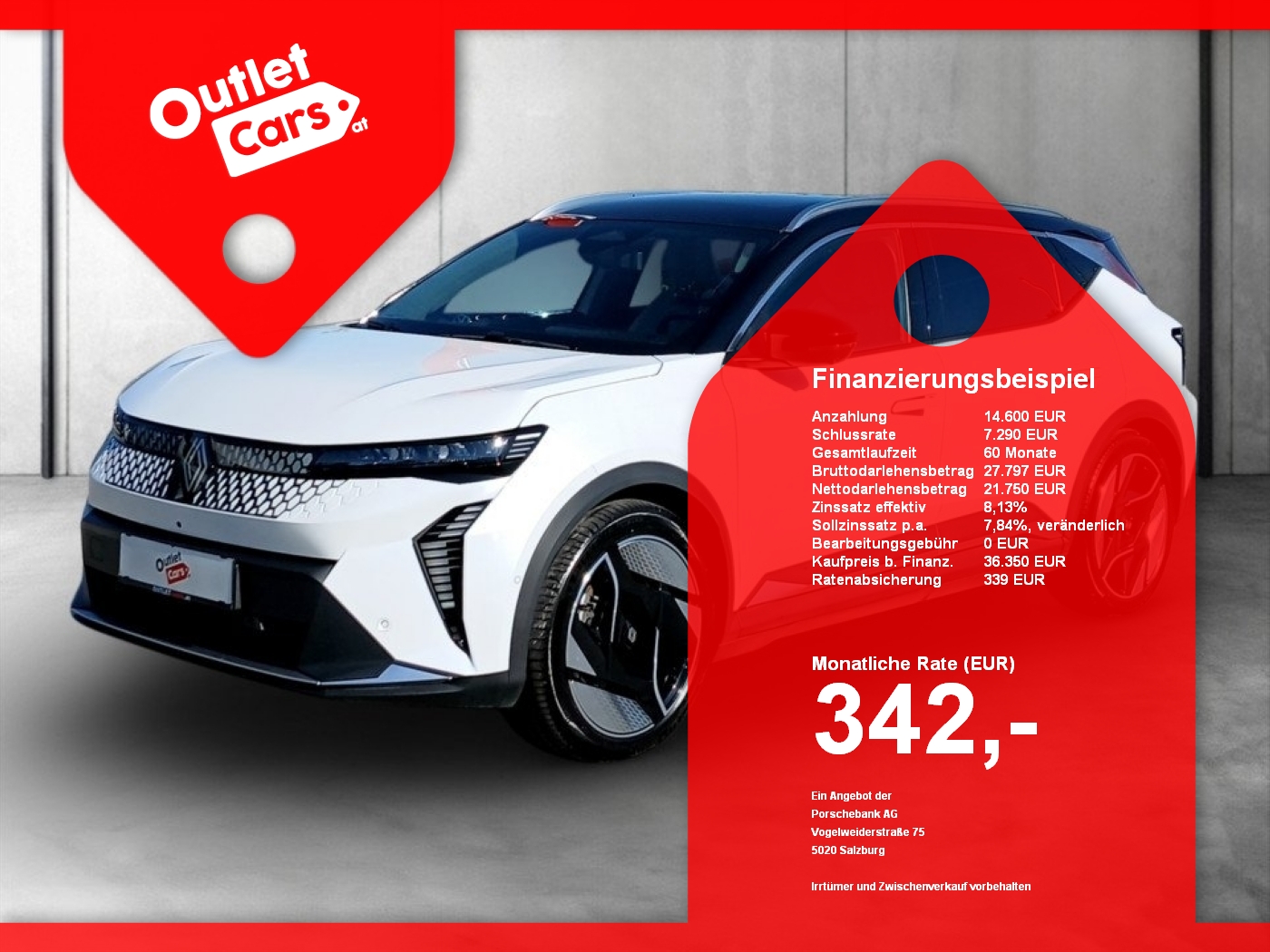 Bild eines Renault Scenic E-TECH LR