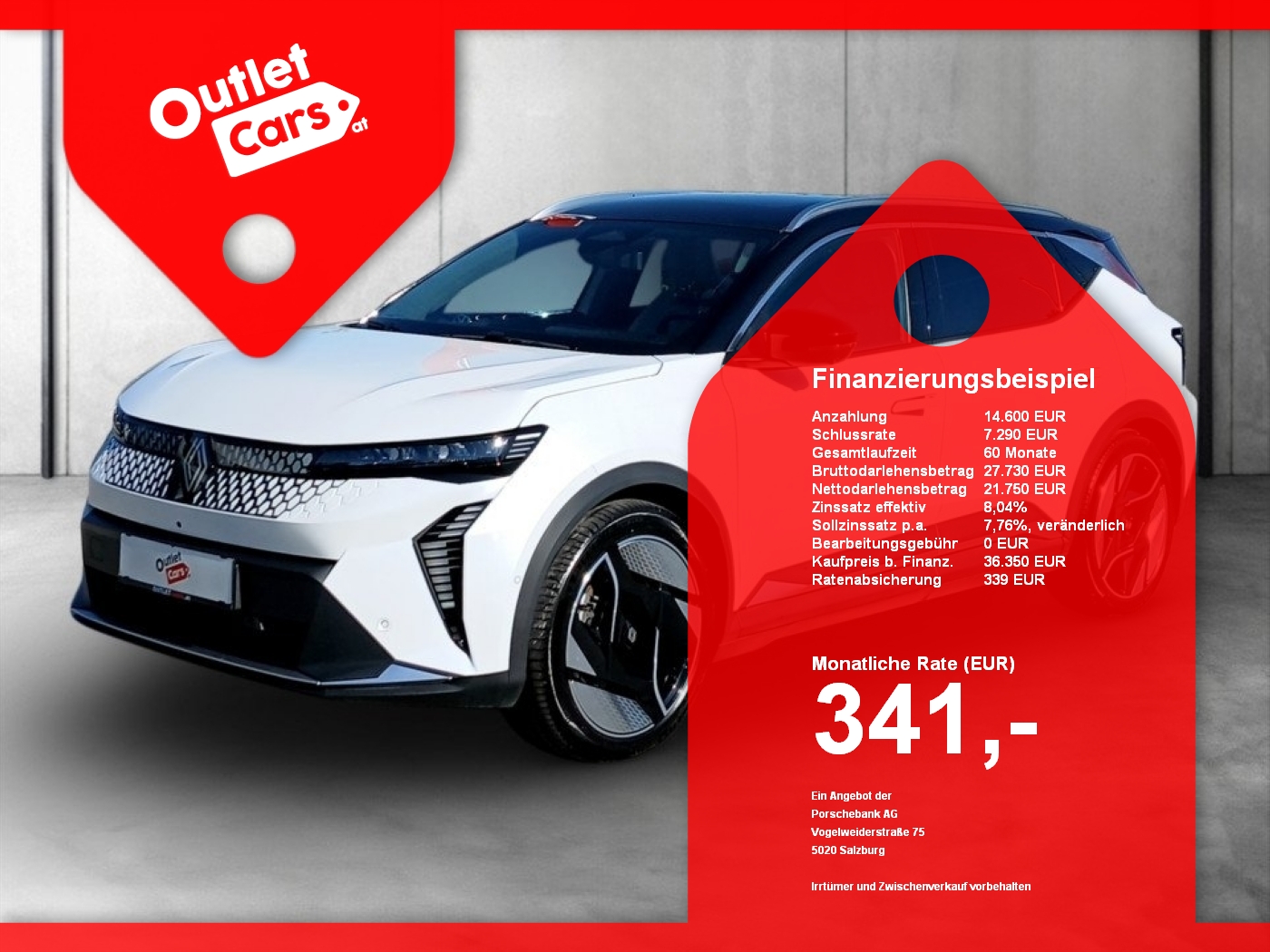 Bild eines Renault Scenic E-TECH LR