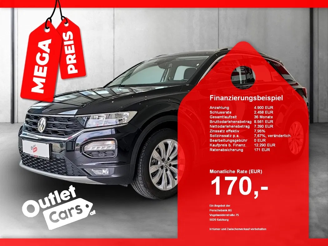 Bild eines VW T-Roc 1.0 TSI Design