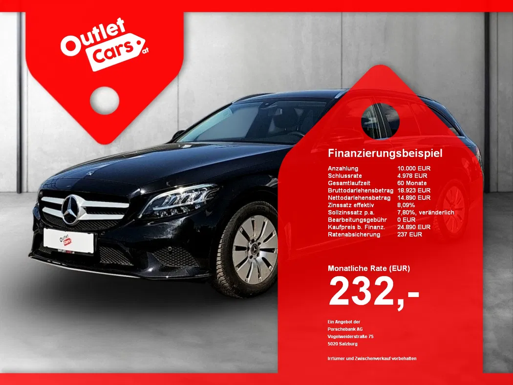 Bild eines Mercedes-Benz C 200d Aut.
