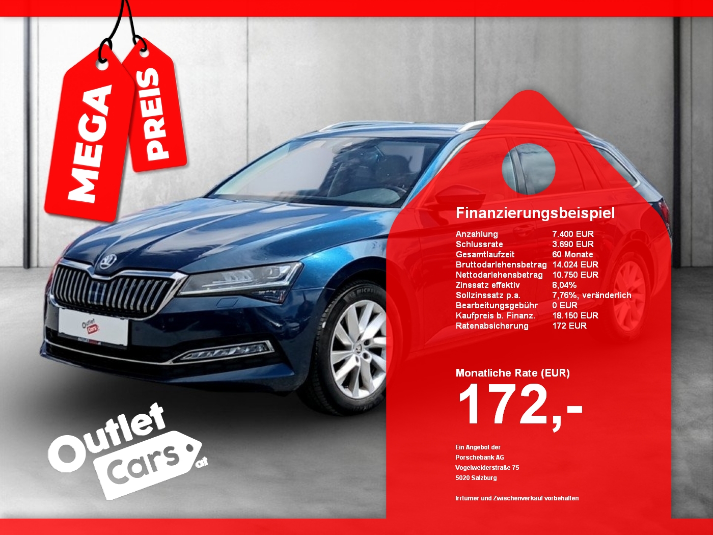 Bild eines Skoda Superb Combi 2.0 TDI DSG Style