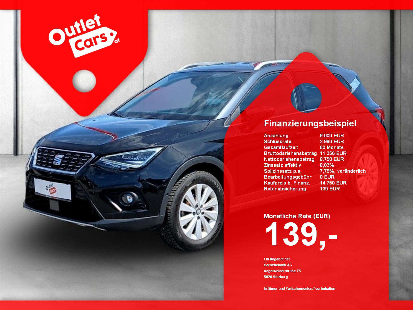 Bild eines Seat Arona 1.0 TSI Xcellence