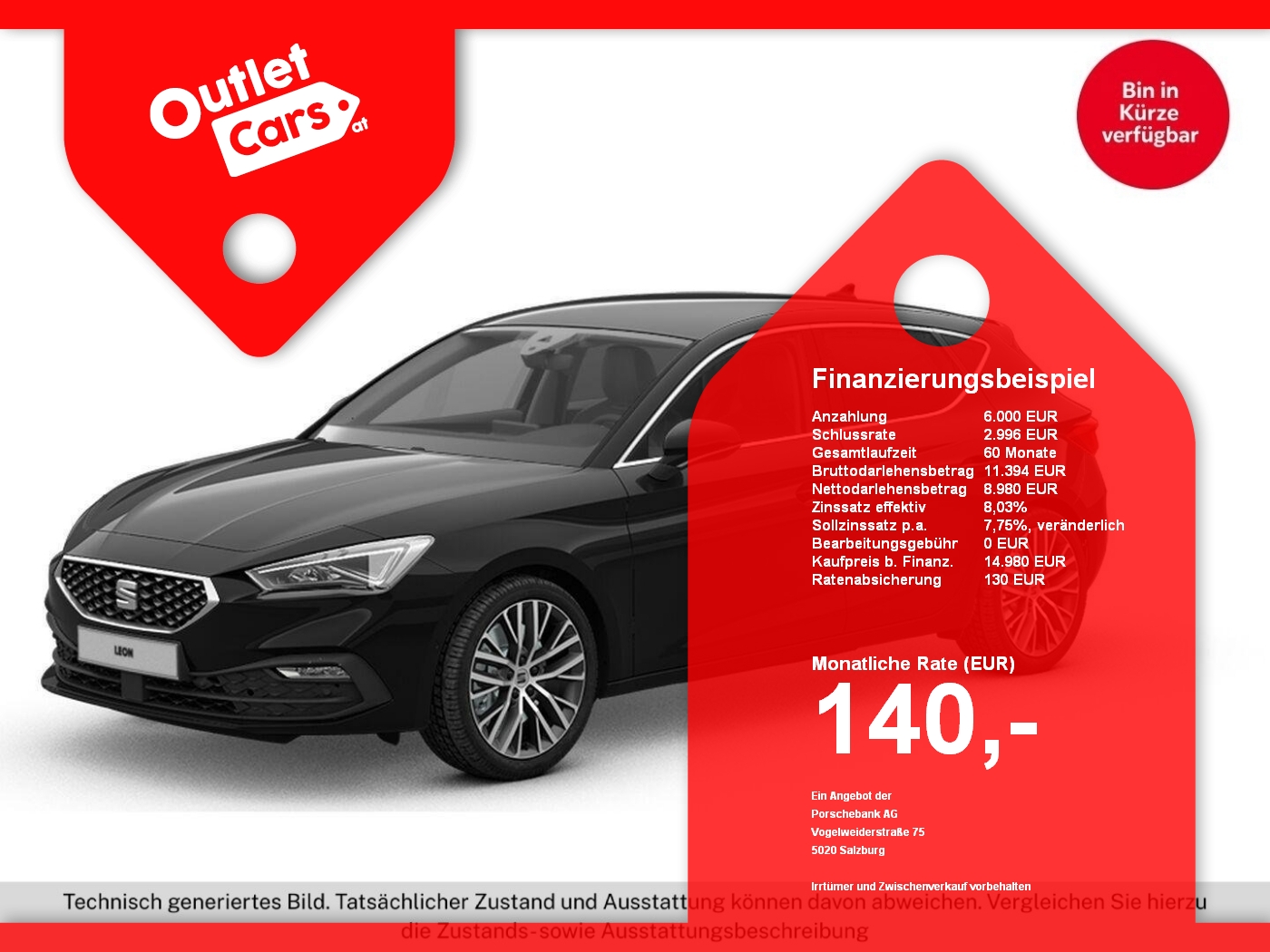 Bild eines Seat Leon 1.5 TSI Xcellence