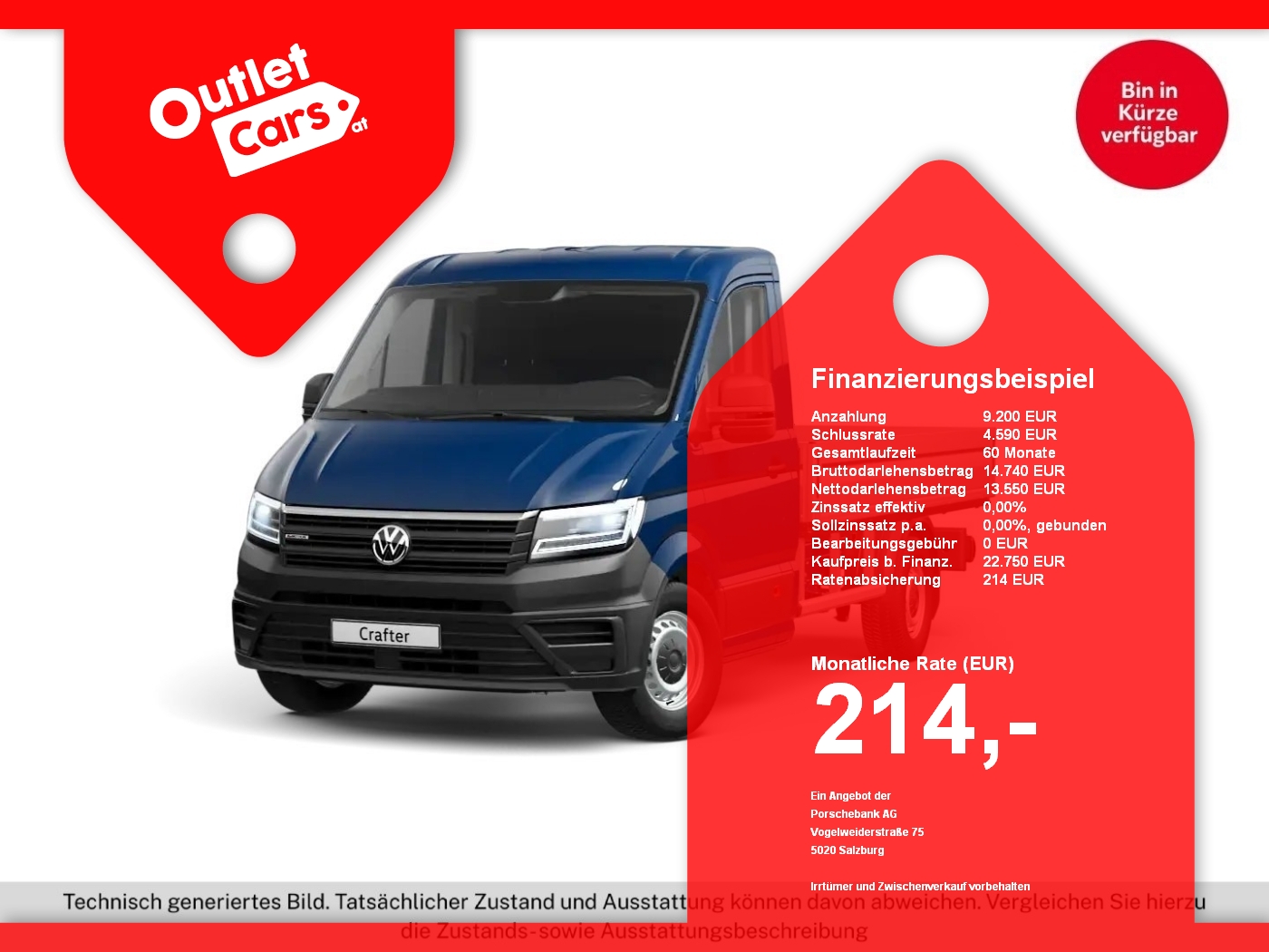 Bild eines VW Crafter 2.0 TDI 4Motion Pritsche