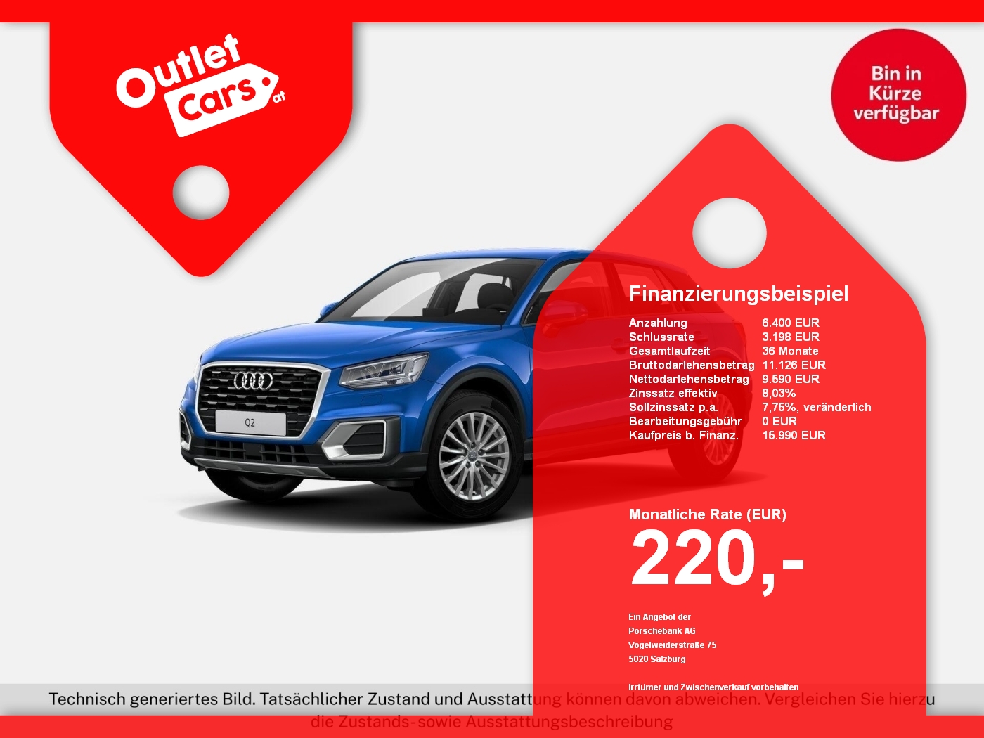 Bild eines Audi Q2 TFSI AUT design