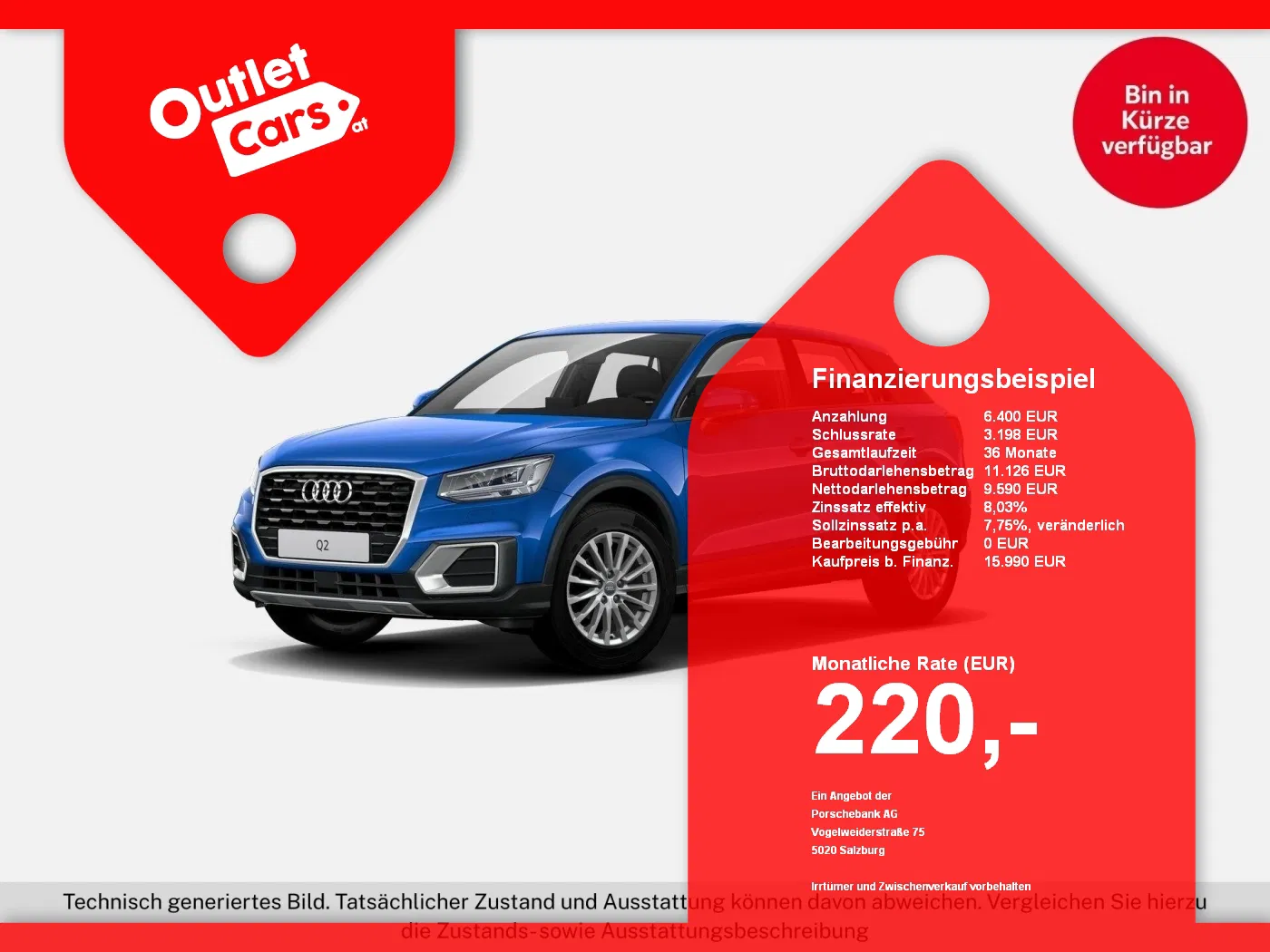 Audi Q2 TFSI AUT design | Bild 1 von 7