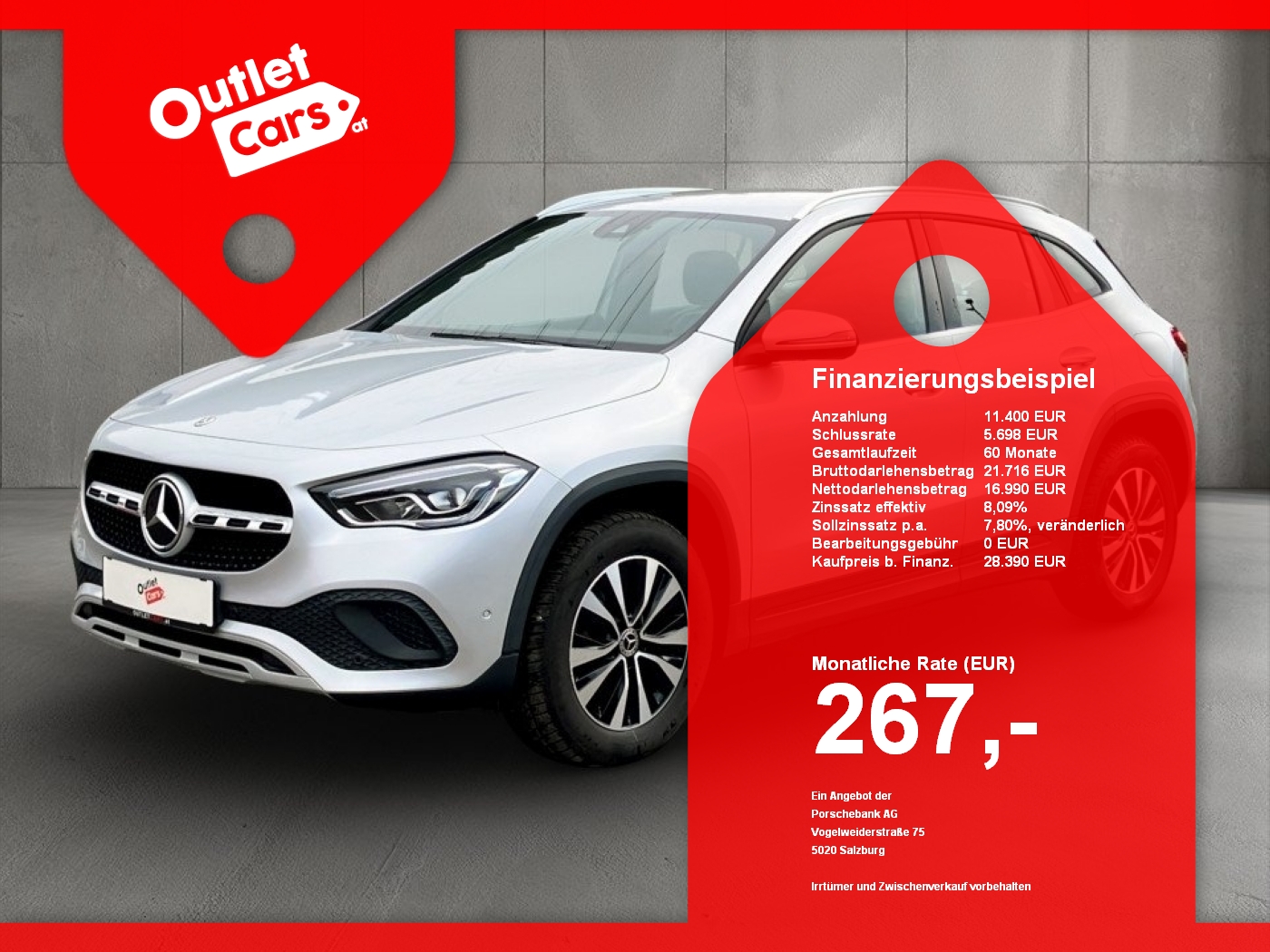 Bild eines Mercedes-Benz GLA 200 d Style